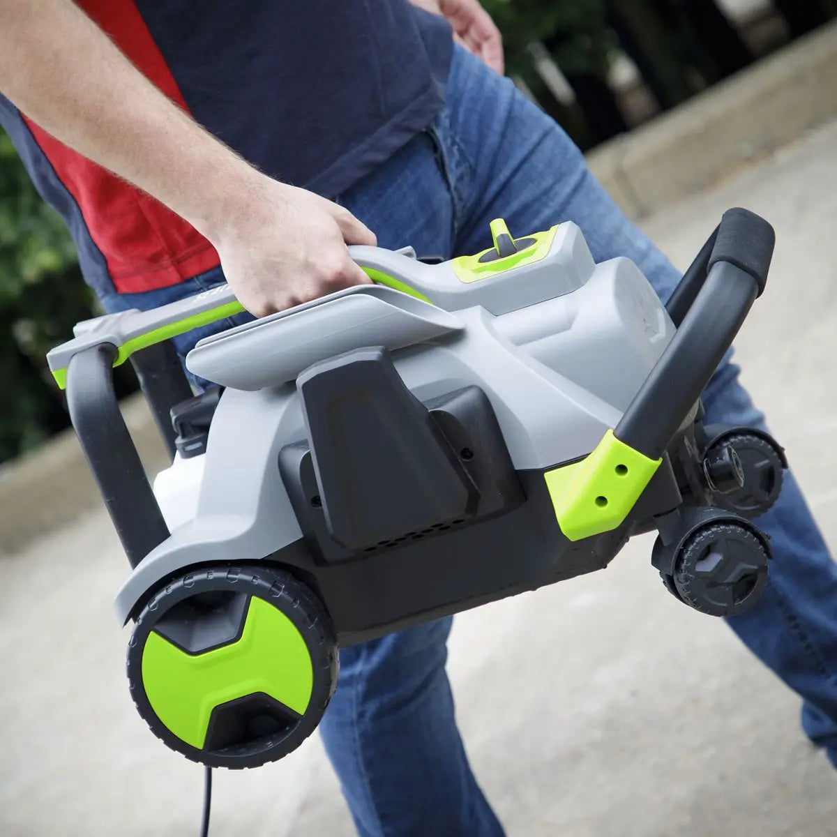 Sealey Pull Along Pressure Washer 140bar with TSS 1800W 