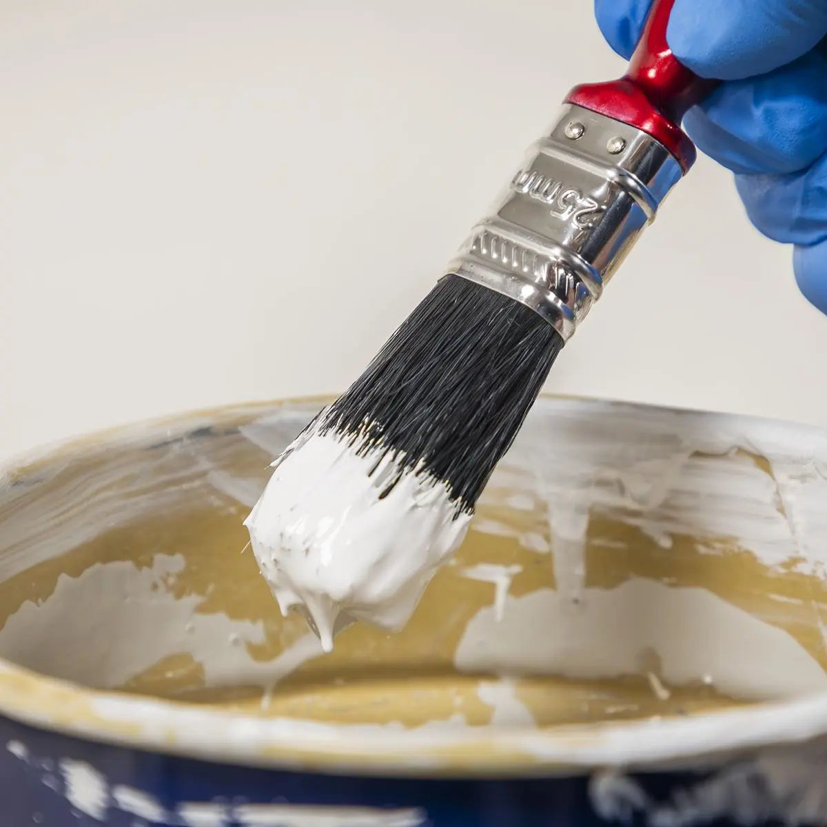 Sealey Pure Bristle Paint Brush 25mm Pack of 10 