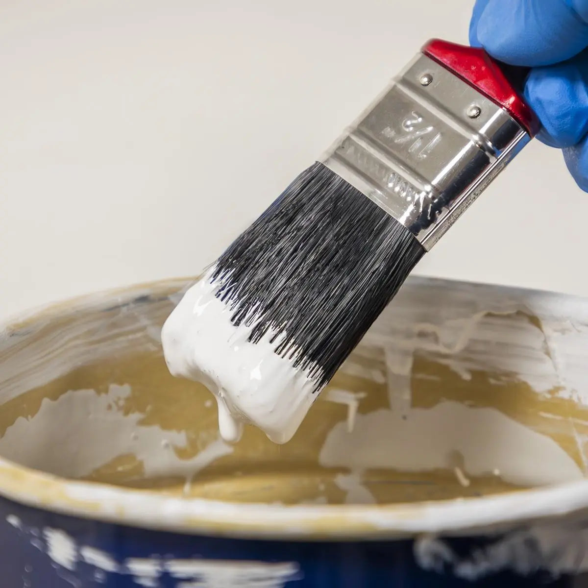 Sealey Pure Bristle Paint Brush Set 3pc 