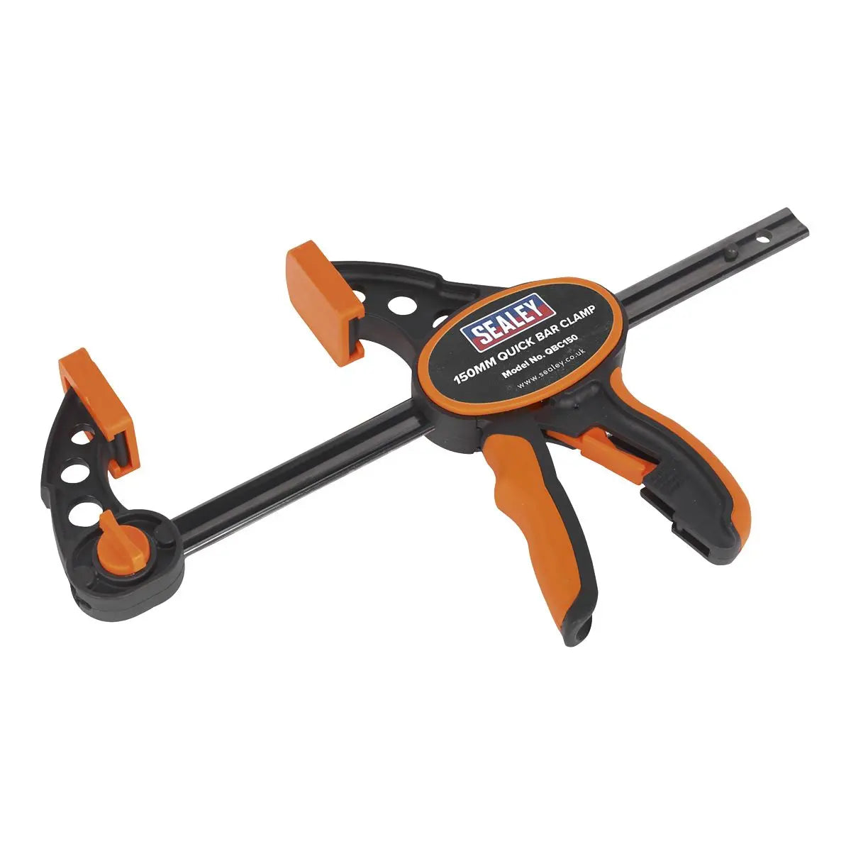 Sealey Quick Bar Clamp 150mm - 2pc Set 