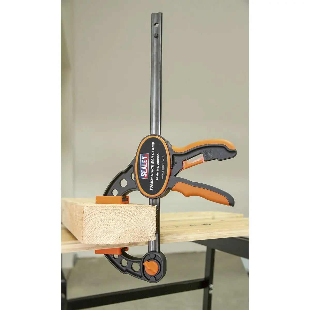 Sealey Quick Bar Clamp 300mm - 2pc Set 