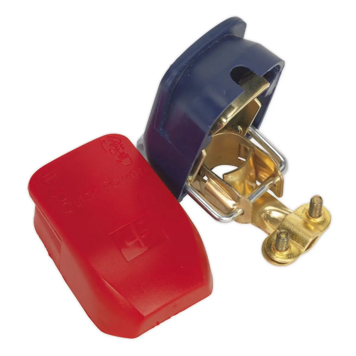 Sealey Quick Release Battery Clamps Positive-Negative Pair 
