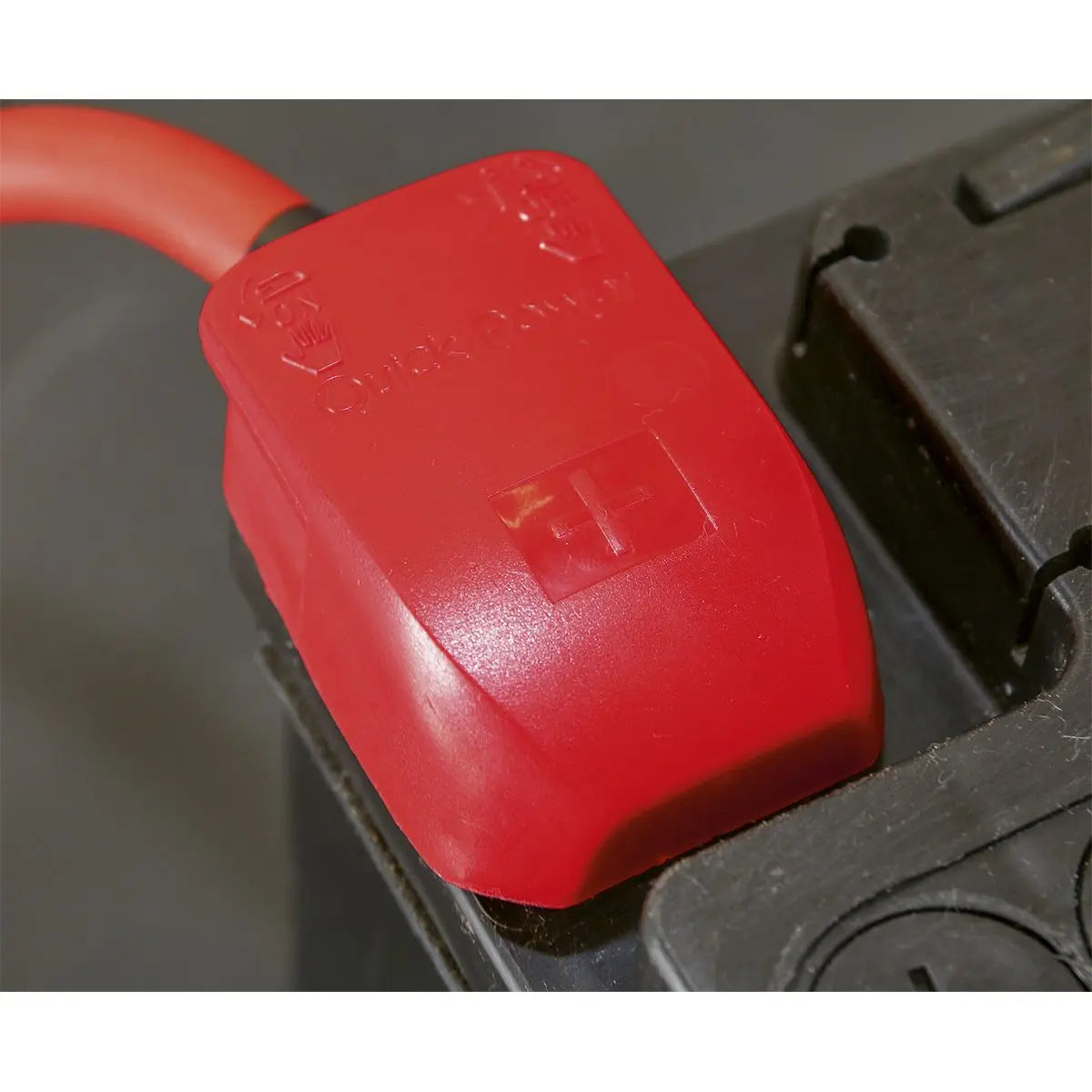 Sealey Quick Release Battery Clamps Positive-Negative Pair 