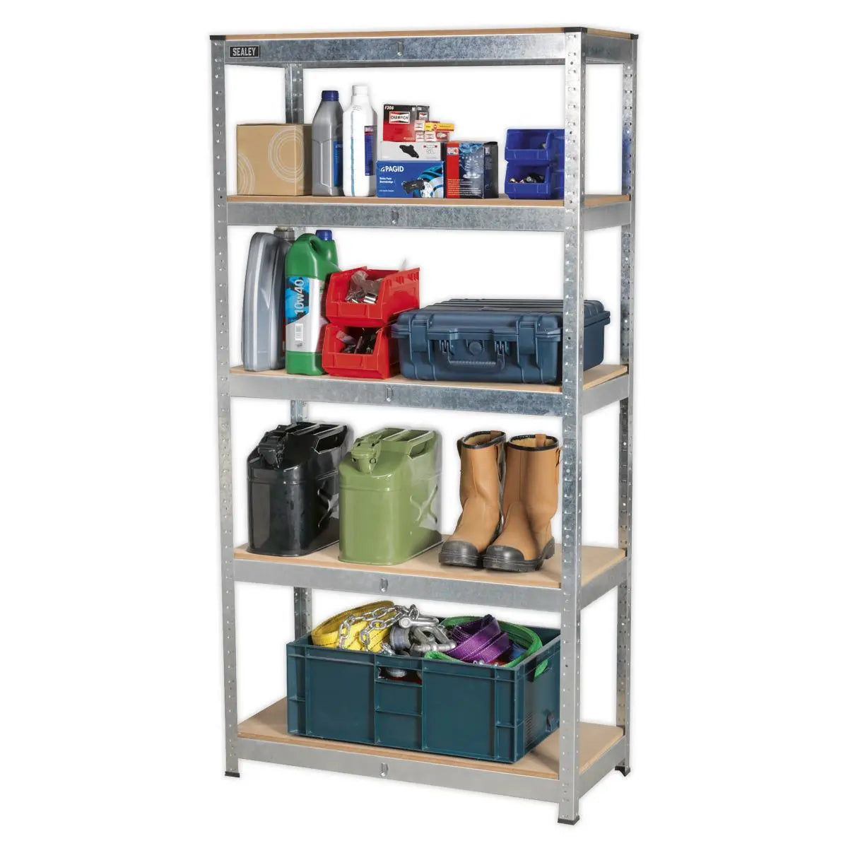 Sealey Racking Unit 5 Shelf 350kg Capacity Per Level 