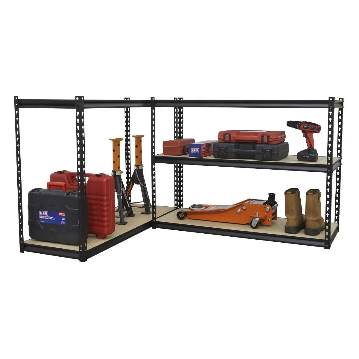 Sealey Racking Unit with 5 Shelves 220kg Capacity Per Level 