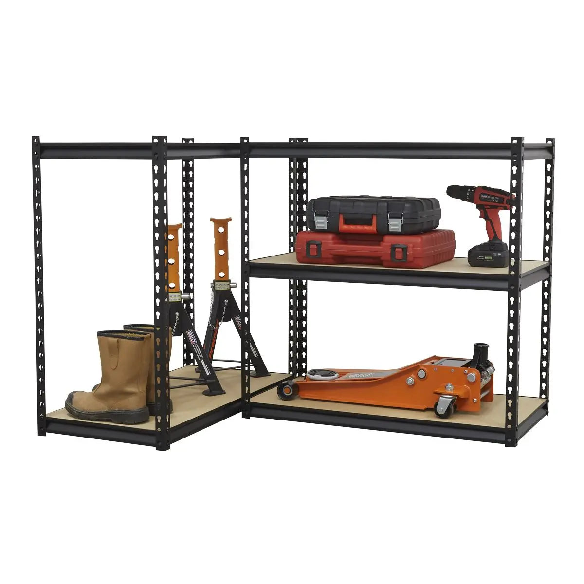 Sealey Racking Unit with 5 Shelves 340kg Capacity Per Level 