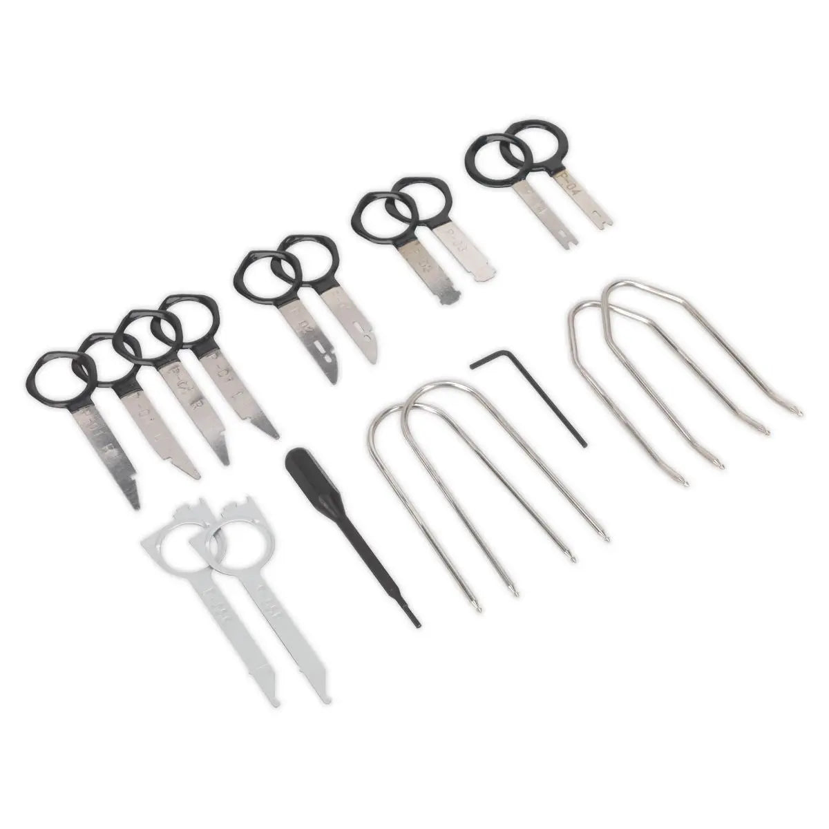Sealey Radio Release Tool Set 18pc 