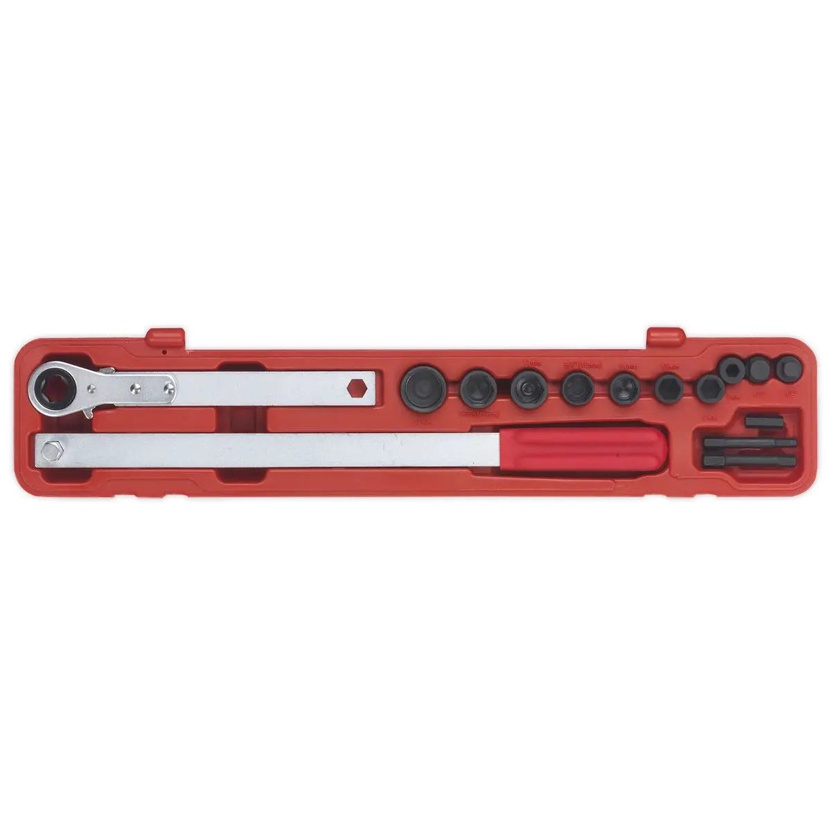 Sealey Ratchet Action Auxiliary Belt Tension Tool Kit 