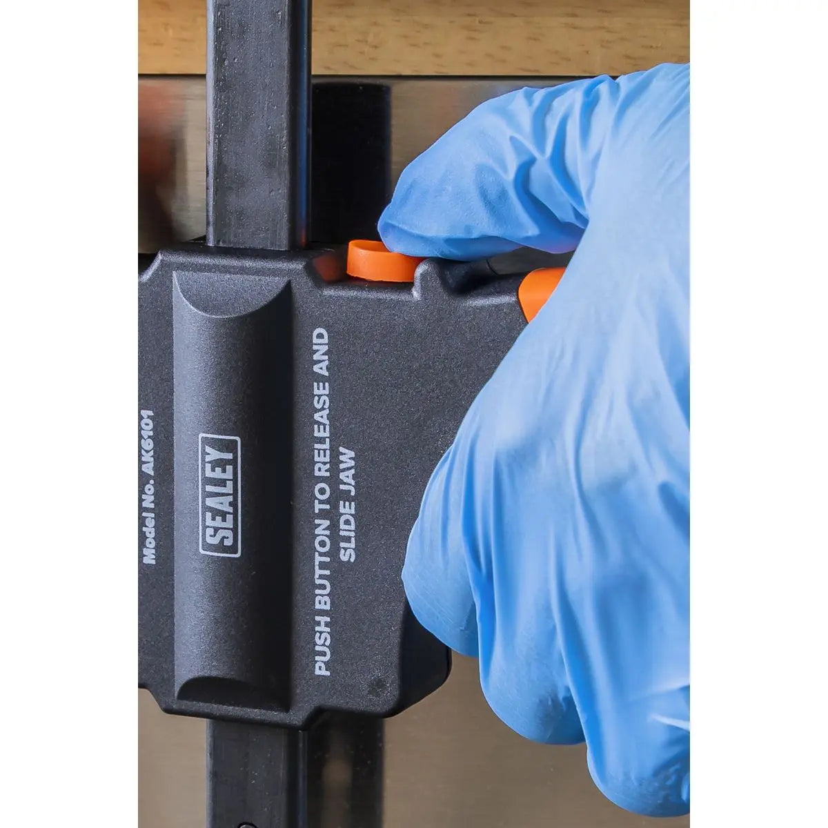 Sealey Ratchet Bar Clamp 150mm 4pc Set 