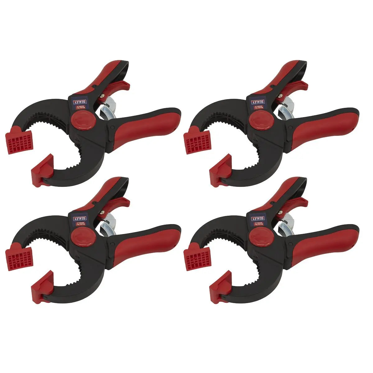Sealey Ratchet Clamp 45mm 4pc Set 