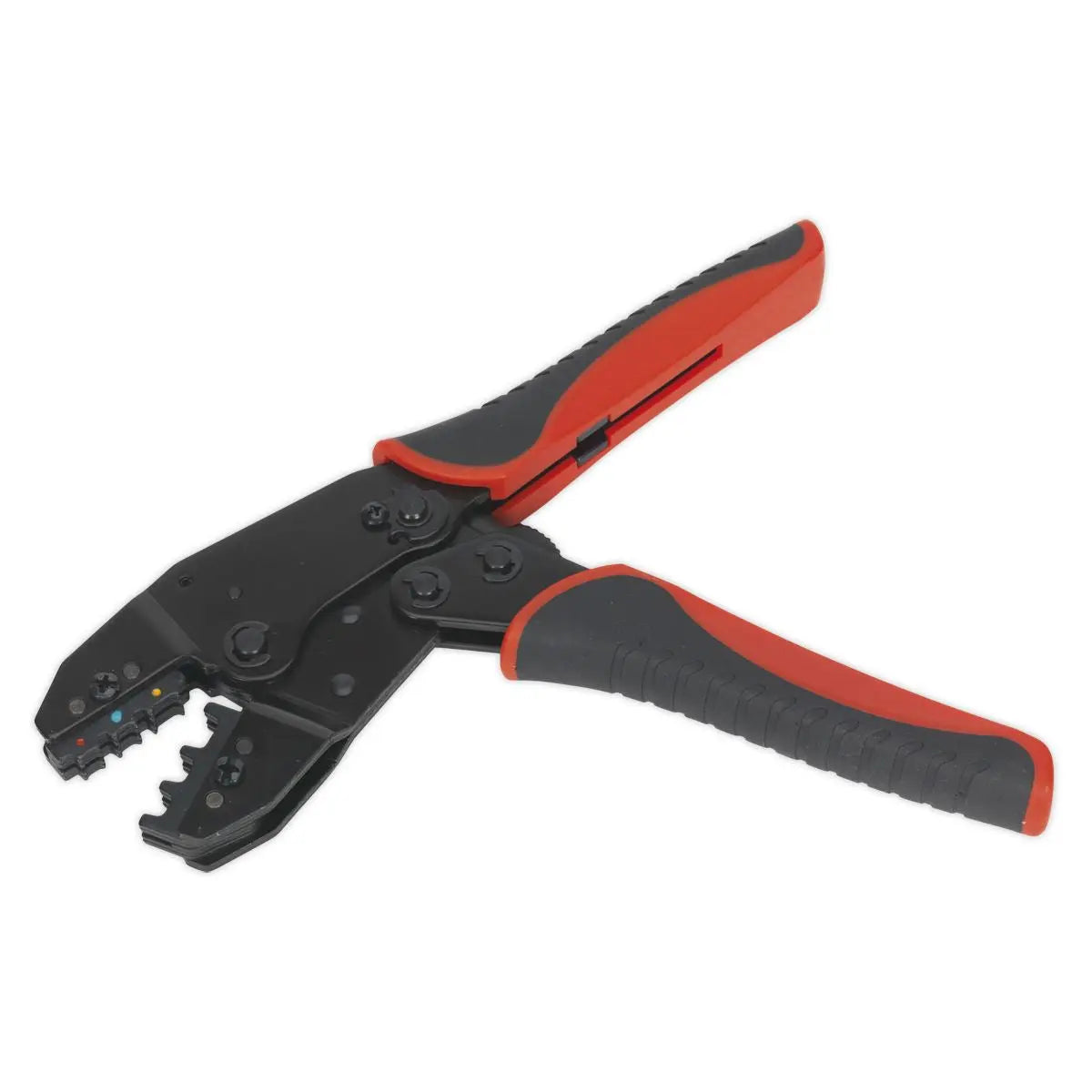 Sealey Ratchet Crimping Tool 0.5-6.0mm Insulated Terminals Electrical 