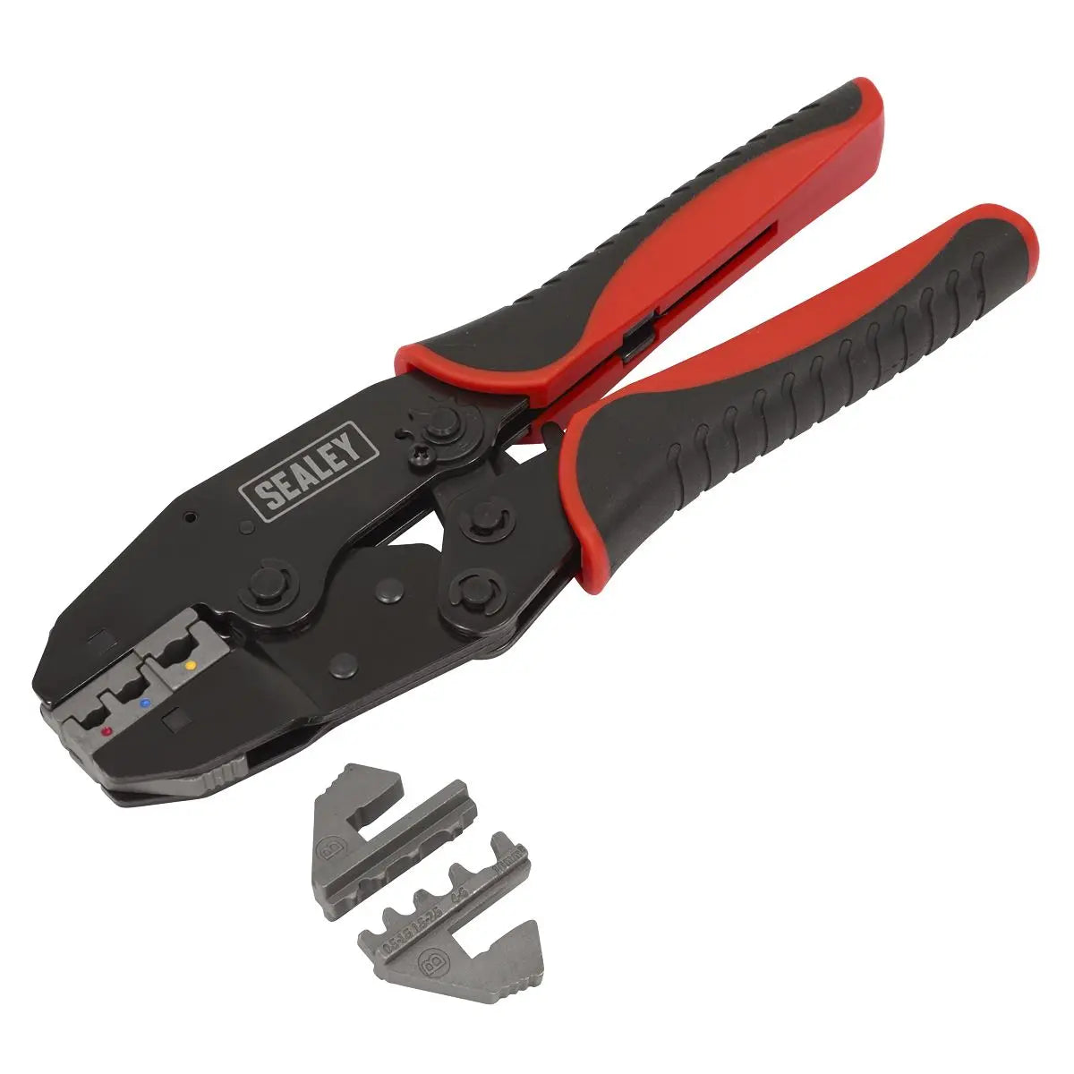 Sealey Ratchet Crimping Tool Interchangeable Jaws 