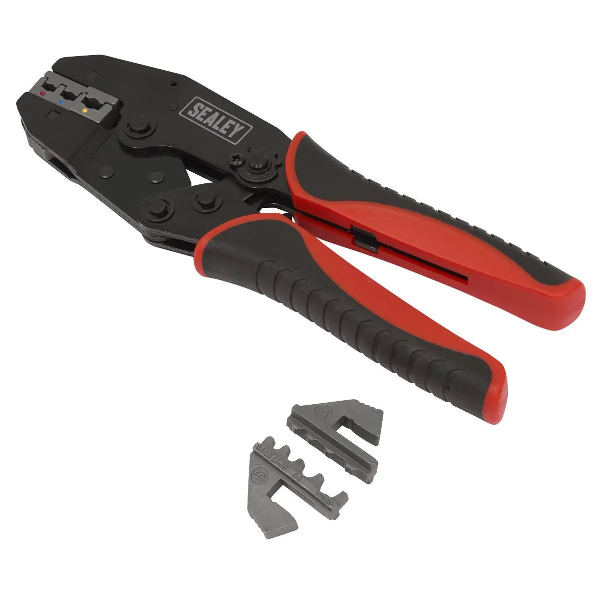 Sealey Ratchet Crimping Tool Interchangeable Jaws 