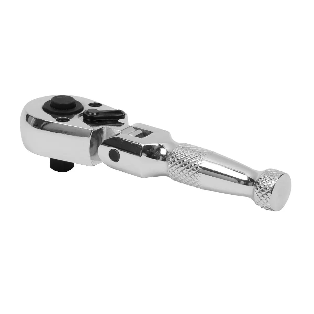 Sealey Ratchet Handle Socket Wrench Flexi Head Stubby 1/4" Drive 72 Tooth 