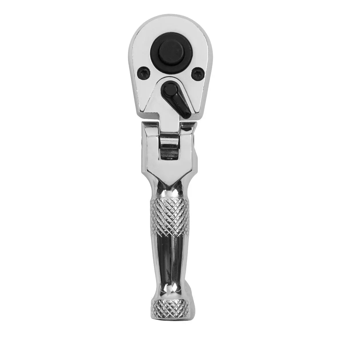 Sealey Ratchet Handle Socket Wrench Flexi Head Stubby 1/4" Drive 72 Tooth 
