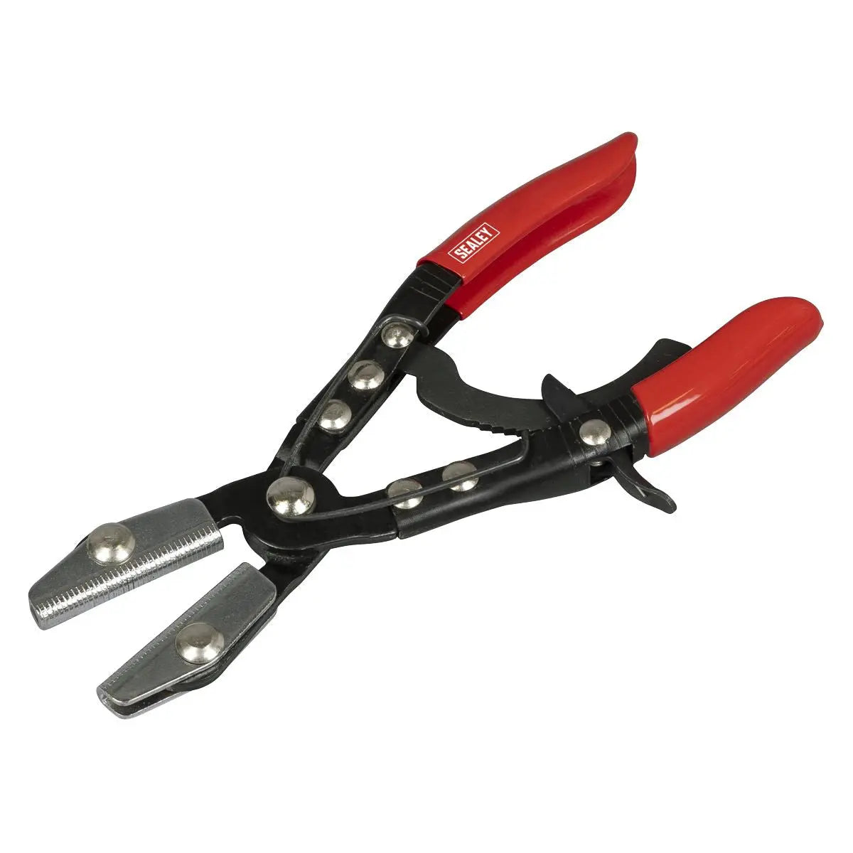 Sealey Ratchet Hose Clamp Pliers 210mm  White Rose Tools