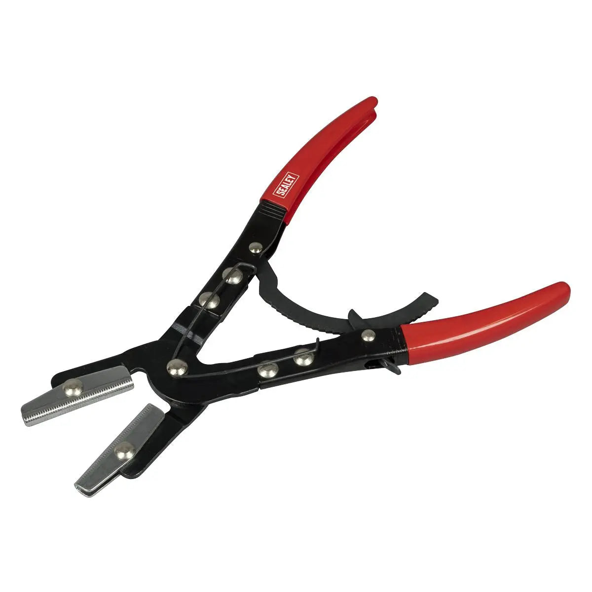 Sealey Ratchet Hose Clamp Pliers 310mm  White Rose Tools