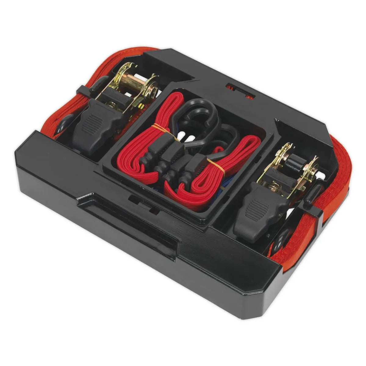 Sealey Ratchet Strap & Bungee Cord Set 6pc 