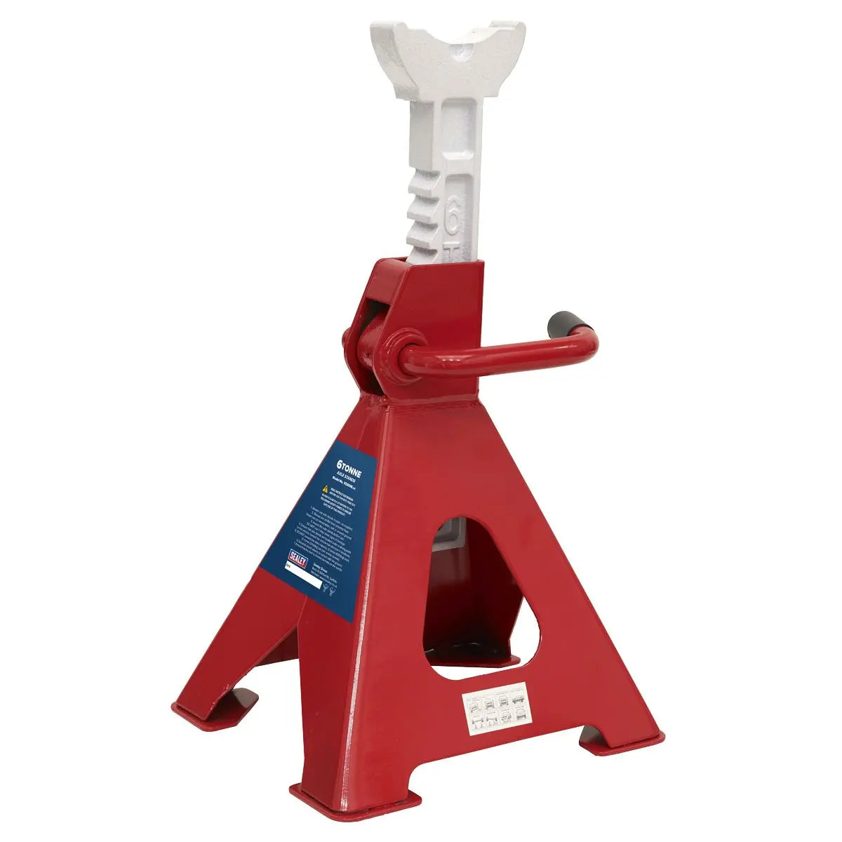 Sealey Ratchet Type Axle Stands (Pair) 6 Tonne Capacity per Stand 