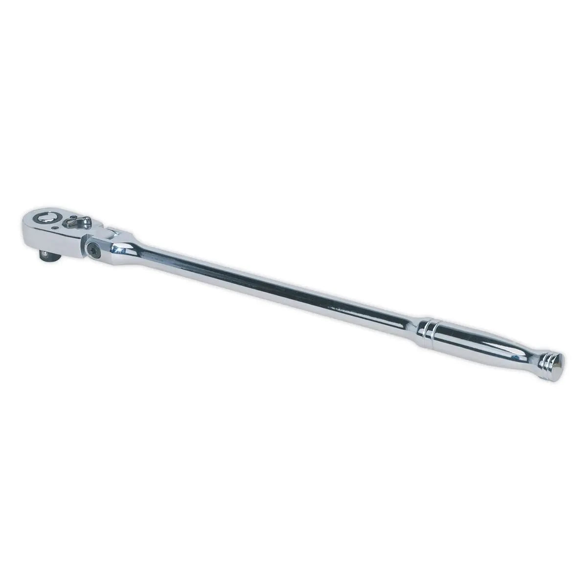 Sealey Ratchet Wrench Flexi Head 445mm 1/2" Drive Pear Head Flip Reverse 