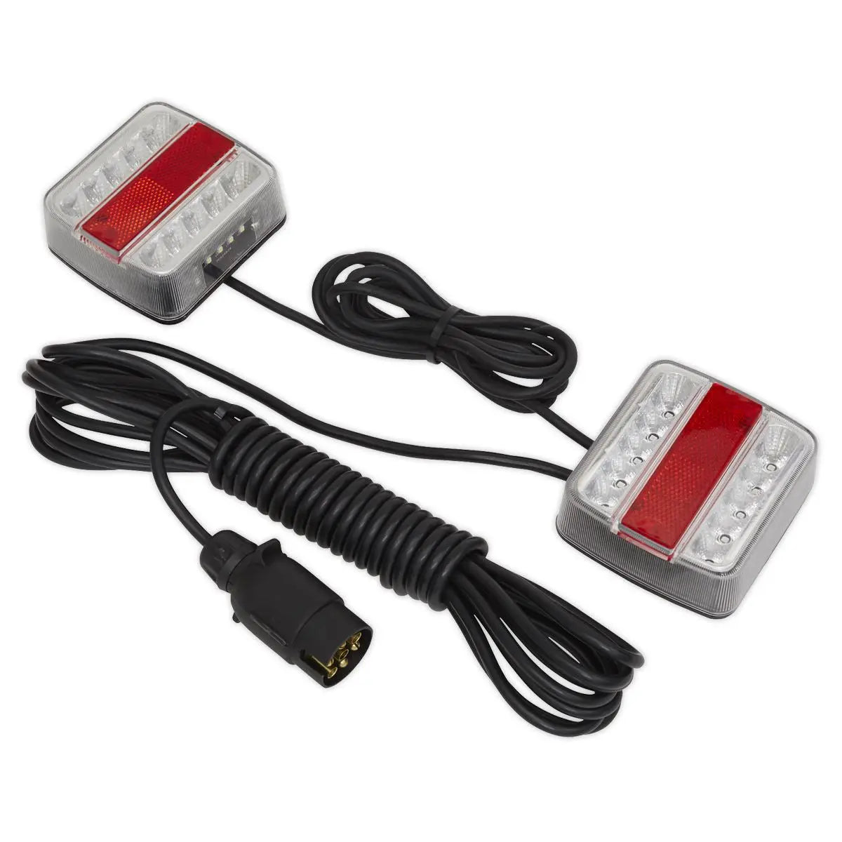 Sealey Rear Lighting Set Magnetic LED 12V 