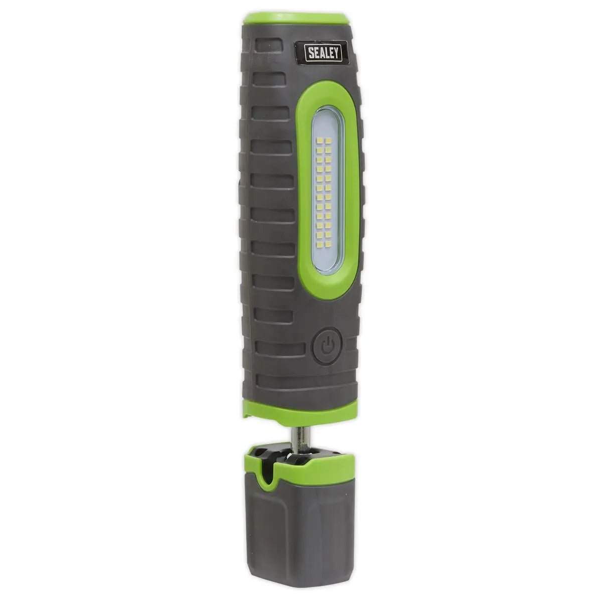 Sealey Rechargeable 360° Inspection Lamp 24 SMD LED + 3W LED Green 1000 Lumens  White Rose Tools