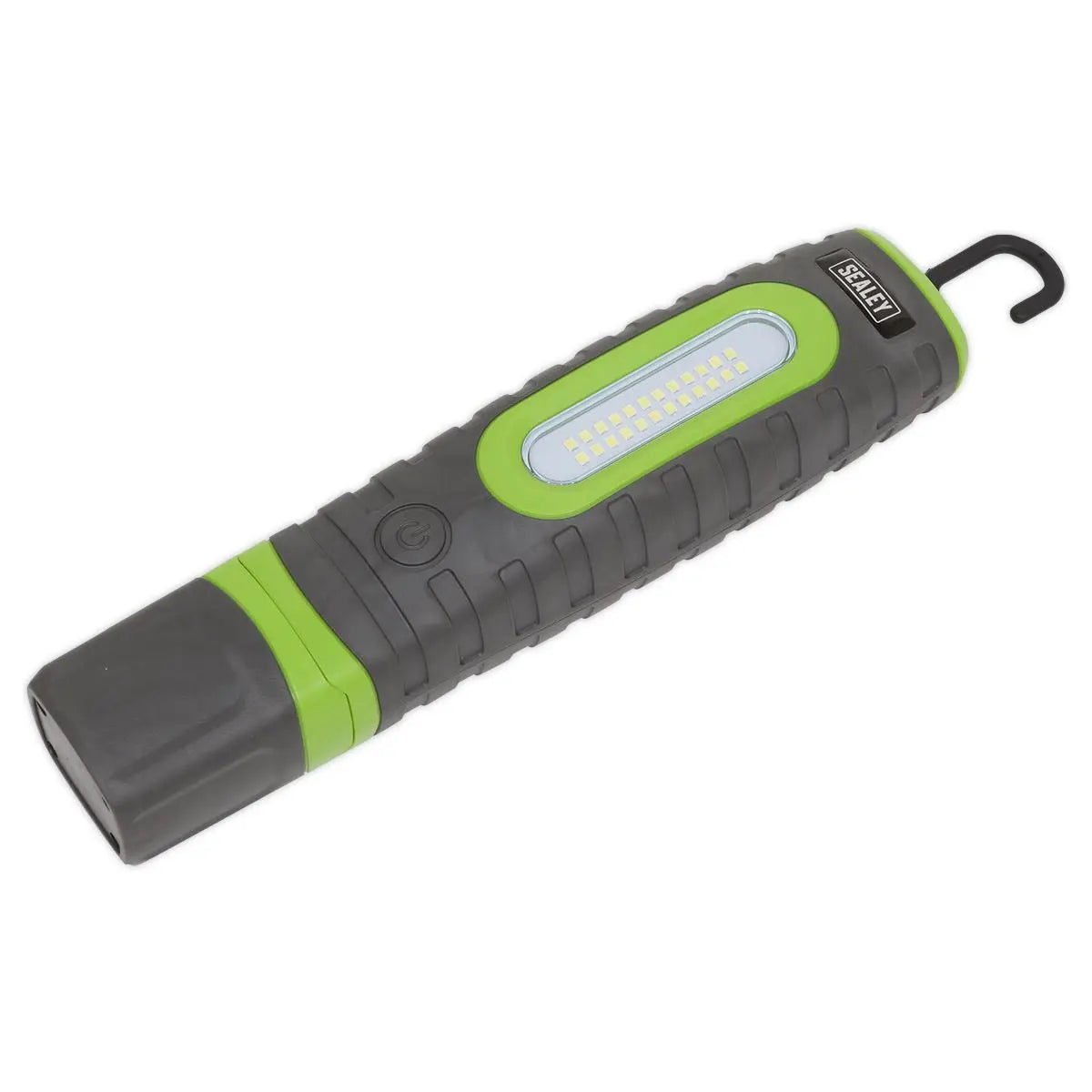 Sealey Rechargeable 360° Inspection Lamp 24 SMD LED + 3W LED Green 1000 Lumens  White Rose Tools