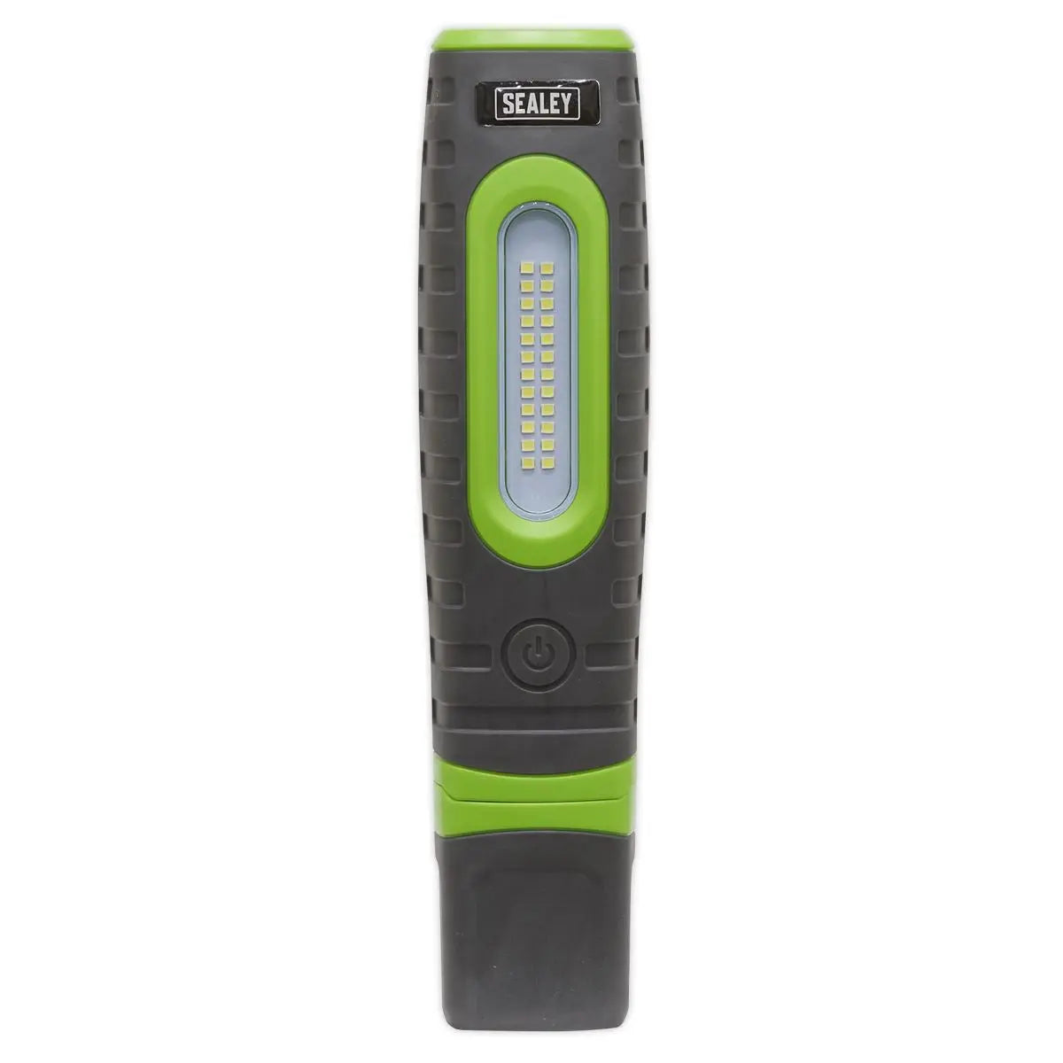 Sealey Rechargeable 360° Inspection Lamp 24 SMD LED + 3W LED Green 1000 Lumens  White Rose Tools