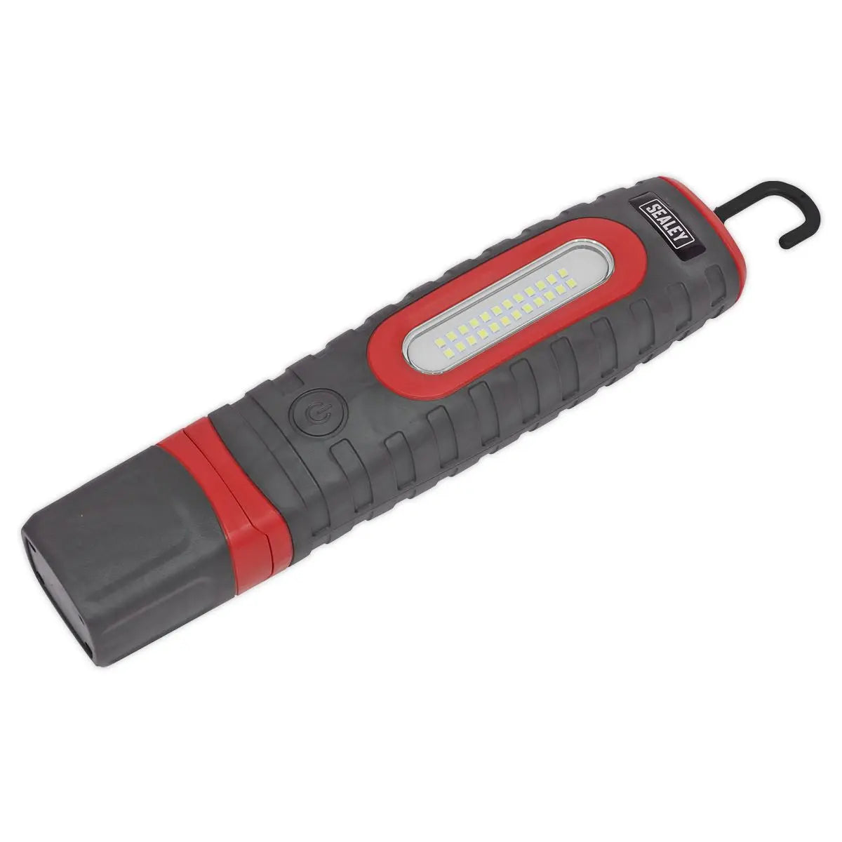 Sealey Rechargeable 360° Inspection Lamp 24 SMD LED + 3W LED Red 1000 Lumens 