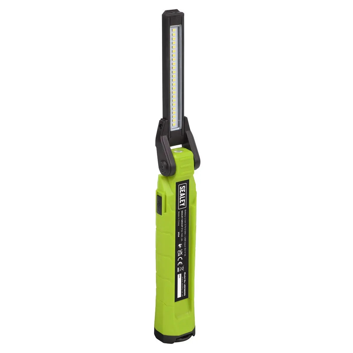 Sealey Rechargeable 360° Inspection Light 10W & 2 x 4W SMD LED Green  White Rose Tools