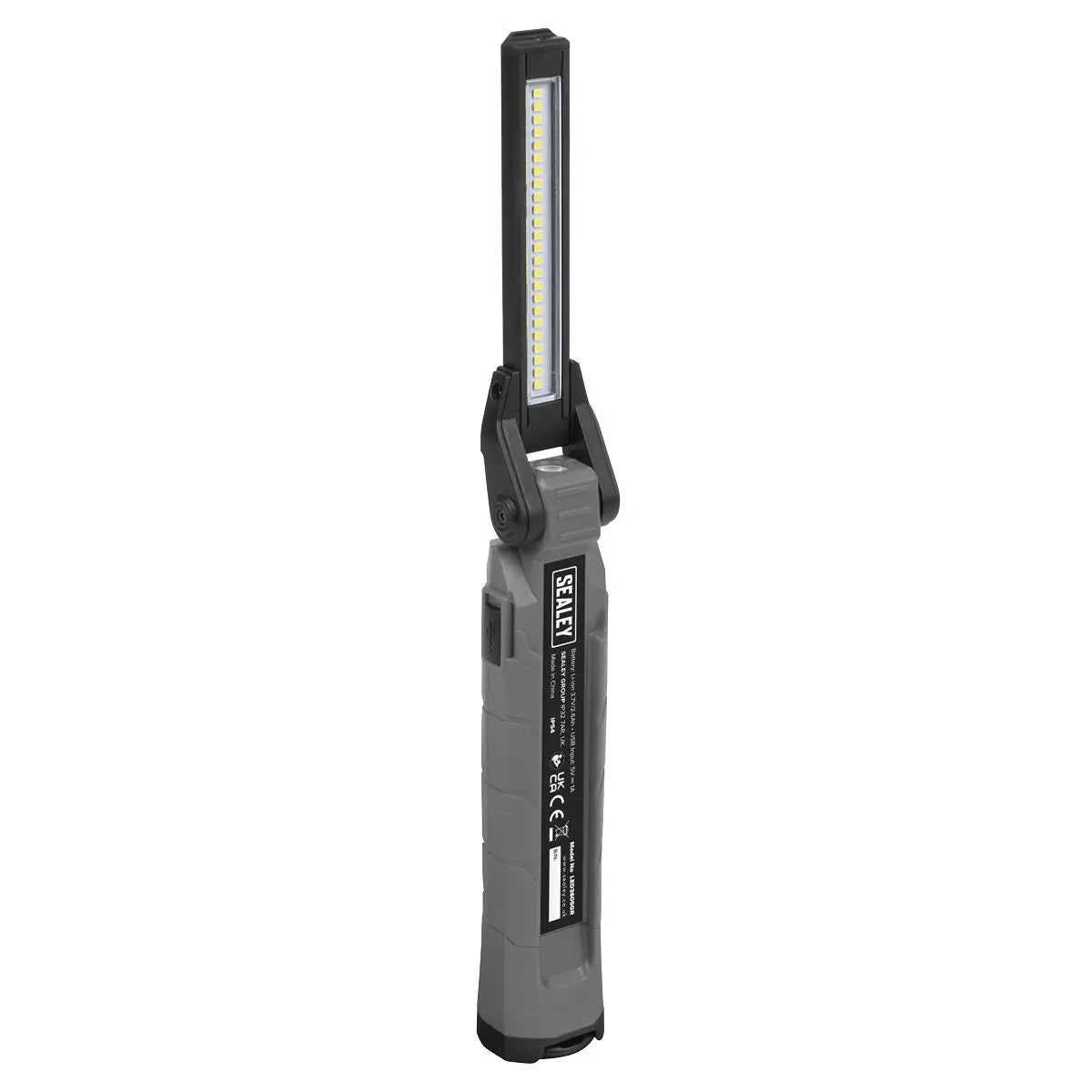 Sealey Rechargeable 360° Inspection Light 10W & 2 x 4W SMD LED Grey  White Rose Tools