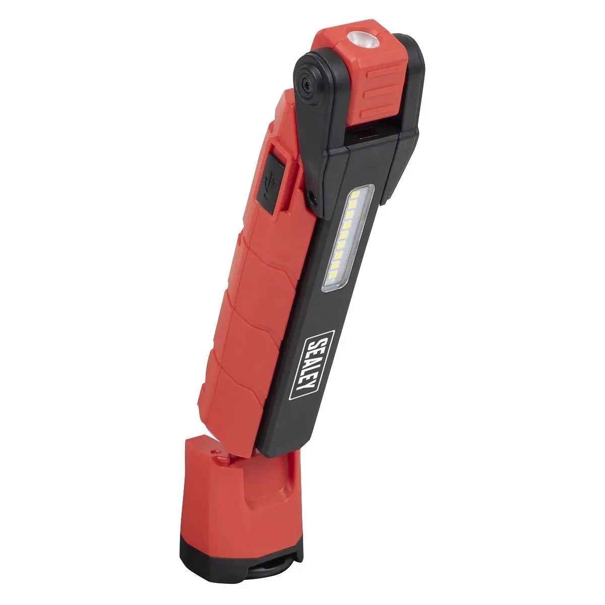 Sealey Rechargeable 360° Inspection Light 10W & 2 x 4W SMD LED Red  White Rose Tools