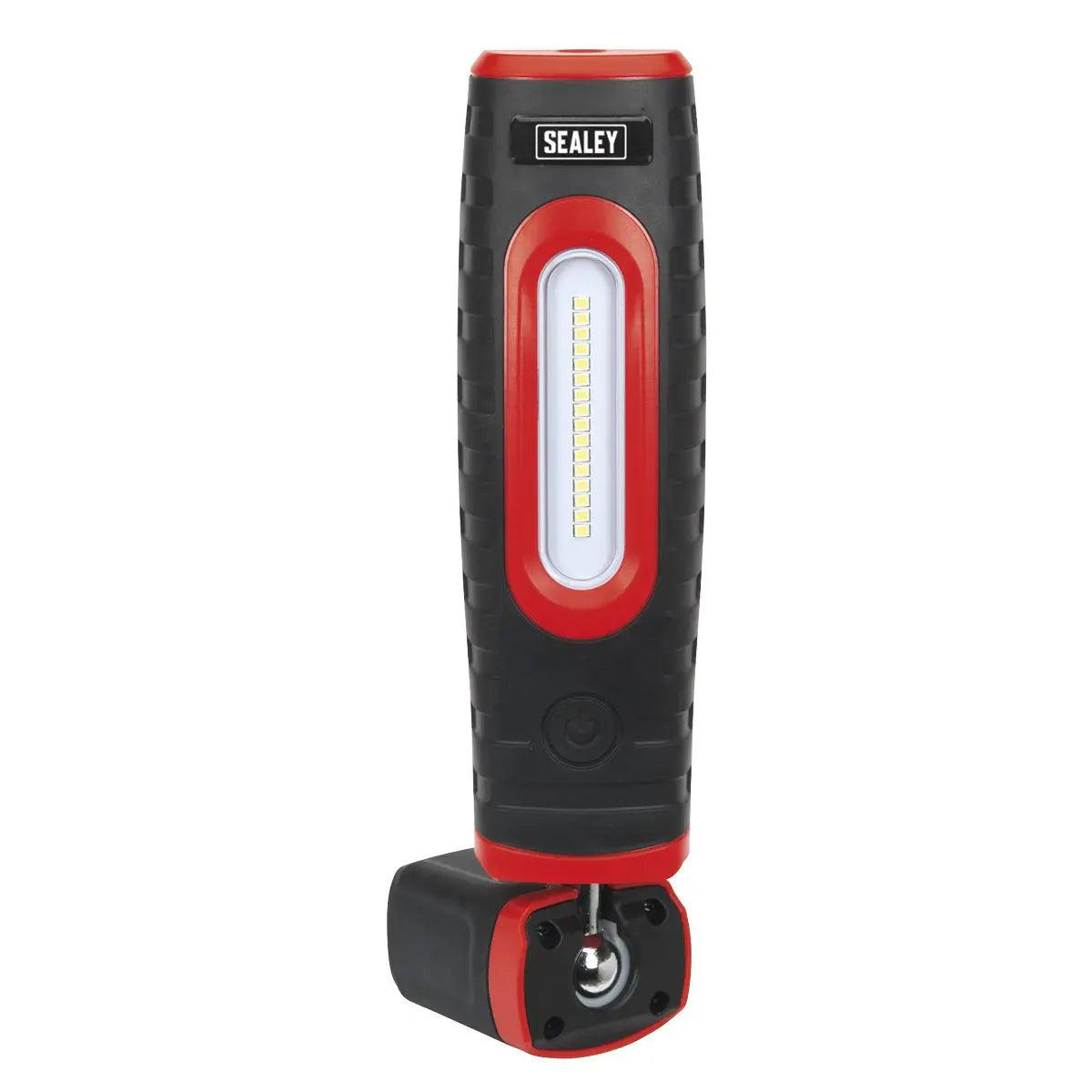 Sealey Rechargeable 360° Inspection Light 10W & 3W SMD LED Black 2 x Lithium-ion 