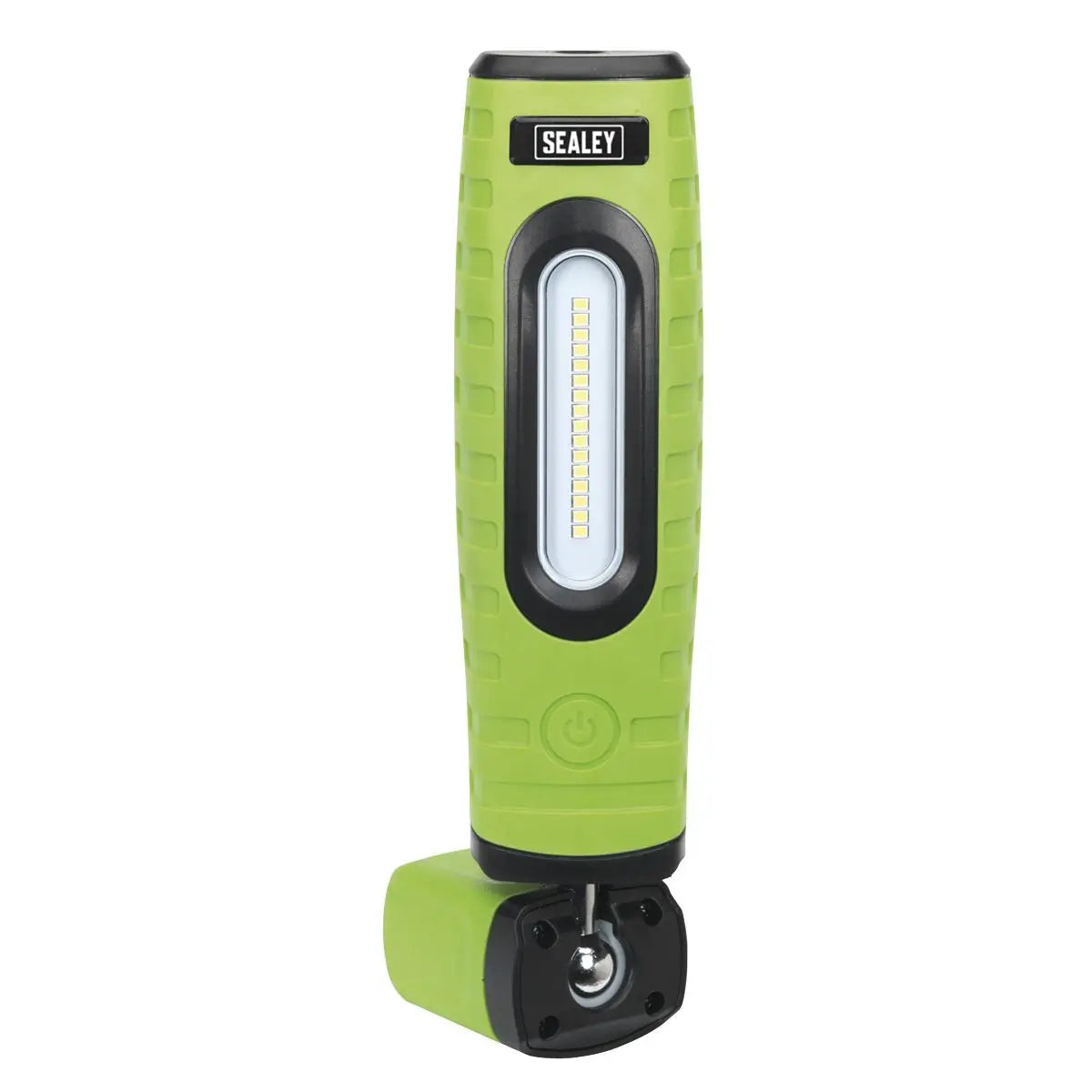 Sealey Rechargeable 360° Inspection Light 10W & 3W SMD LED Green 2 x Lithium-ion 