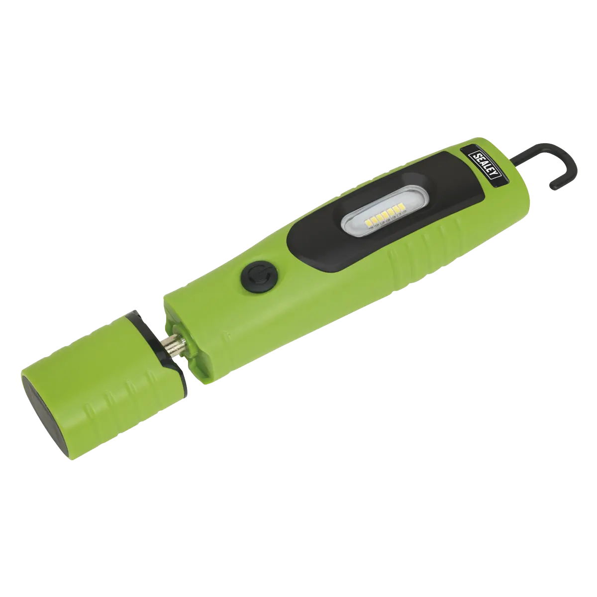 Sealey Rechargeable 360° Inspection Light 4W & 3W SMD LED - Green  White Rose Tools