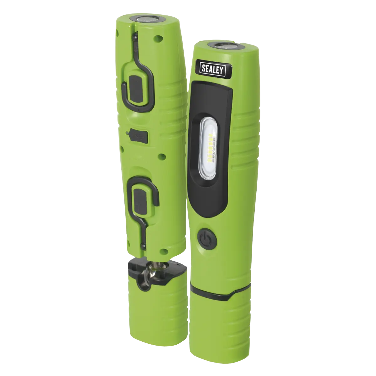 Sealey Rechargeable 360° Inspection Light 4W & 3W SMD LED - Green  White Rose Tools