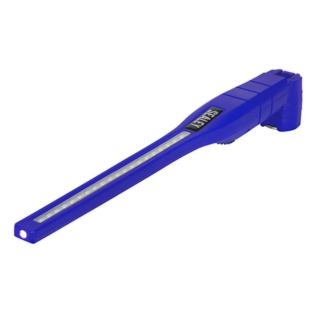 Sealey Rechargeable 360° Slim Inspection Light 8W & 1W SMD LED& UV Light Black Lithium-ion 