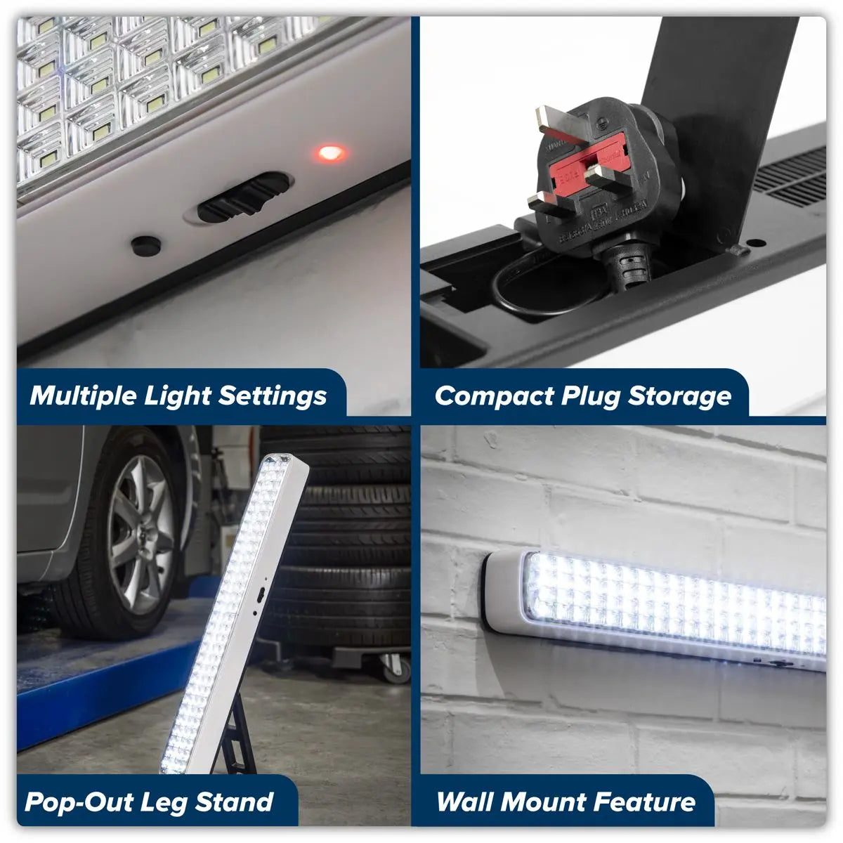 Sealey Rechargeable Emergency Floodlight 5W SMD LED  White Rose Tools