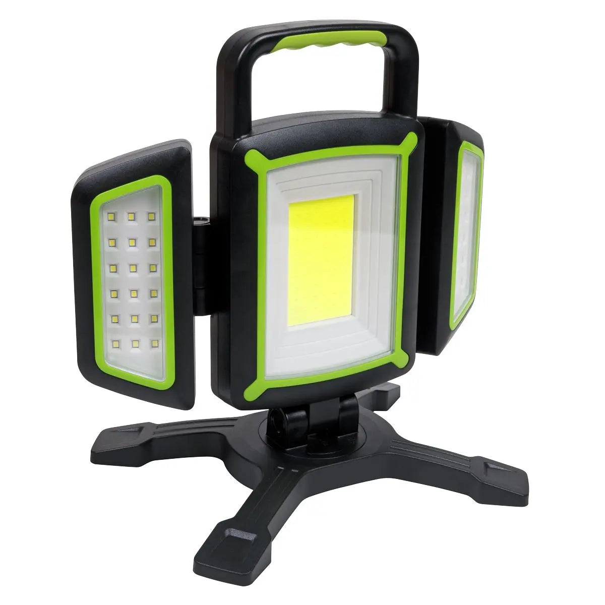 Sealey Rechargeable Flexible Floodlight 18W COB & 9W SMD LED  White Rose Tools