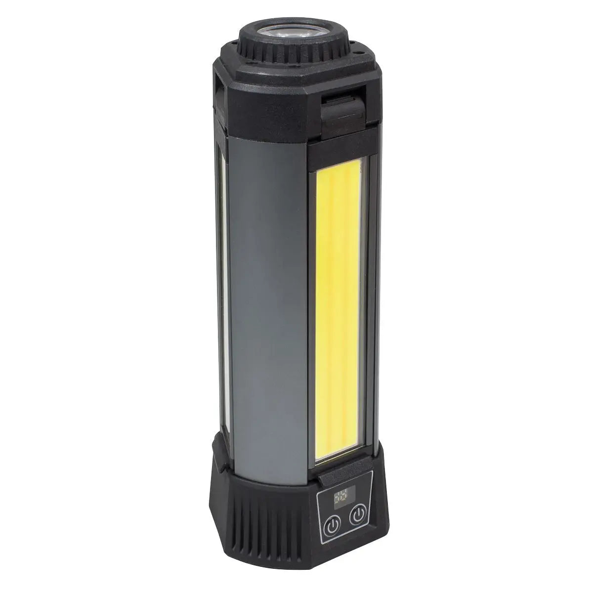 Sealey Rechargeable Flexible Floodlight with Tripod 24W COB LED & 5W SMD LED  White Rose Tools