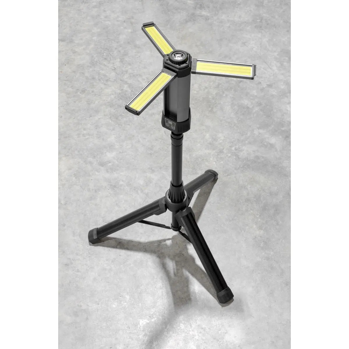 Sealey Rechargeable Flexible Floodlight with Tripod 24W COB LED & 5W SMD LED  White Rose Tools