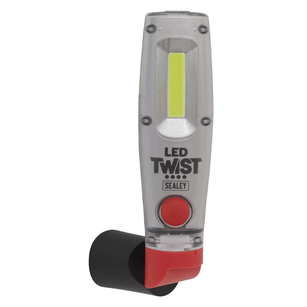 Sealey Rechargeable Inspection Lamp Twist 8W COB and 1W LED Light 1000 Lumens 