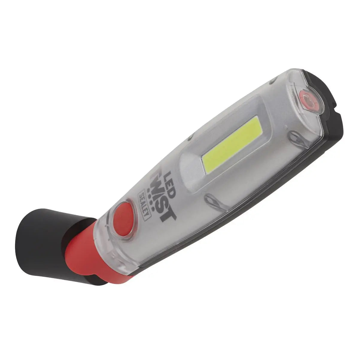 Sealey Rechargeable Inspection Lamp Twist 8W COB and 1W LED Light 1000 Lumens 