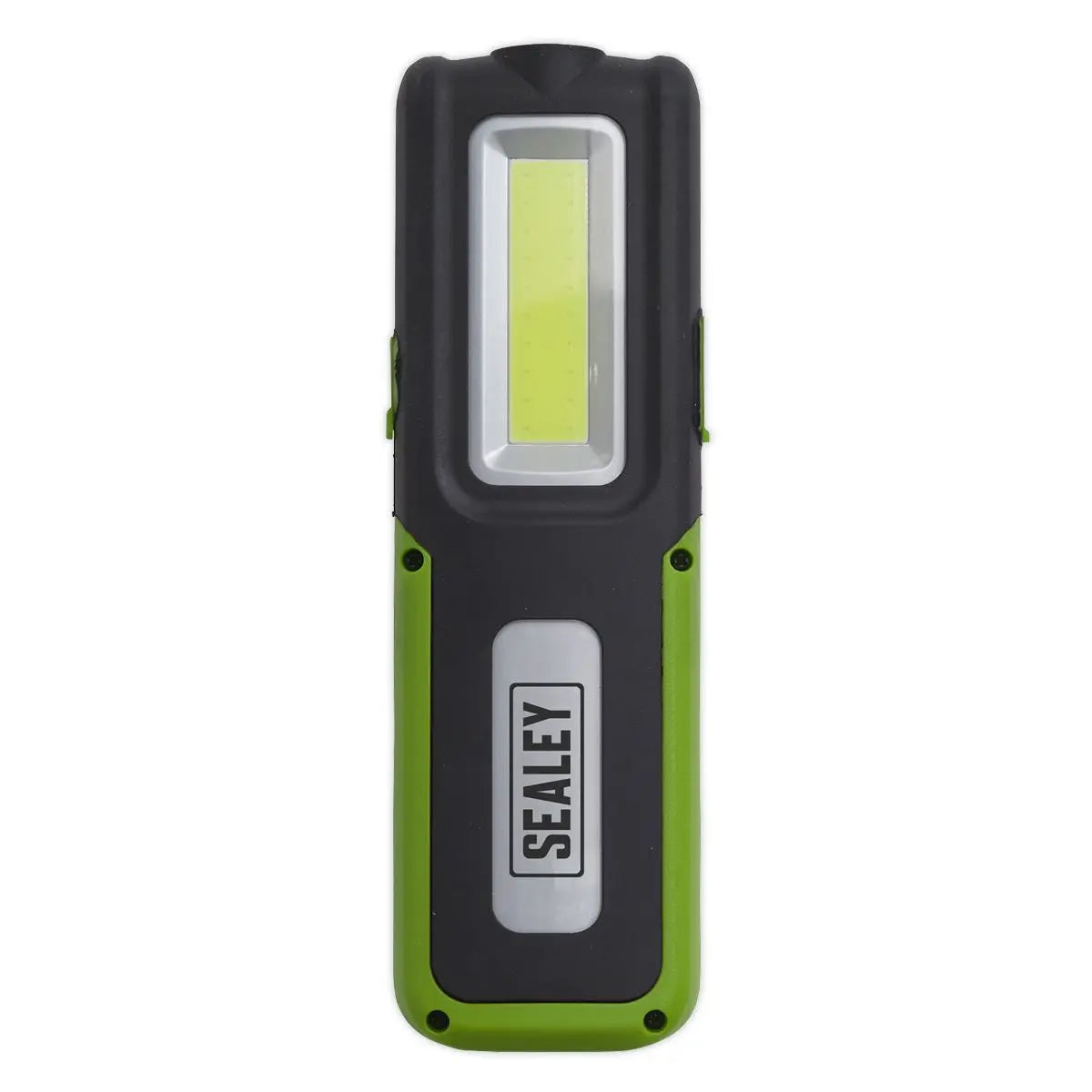Sealey Rechargeable Inspection Light 5W COB & 3W SMD LED with Power Bank - Green 