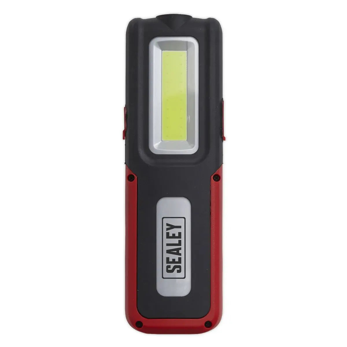 Sealey Rechargeable Inspection Light 5W COB & 3W SMD LED with Power Bank - Red 