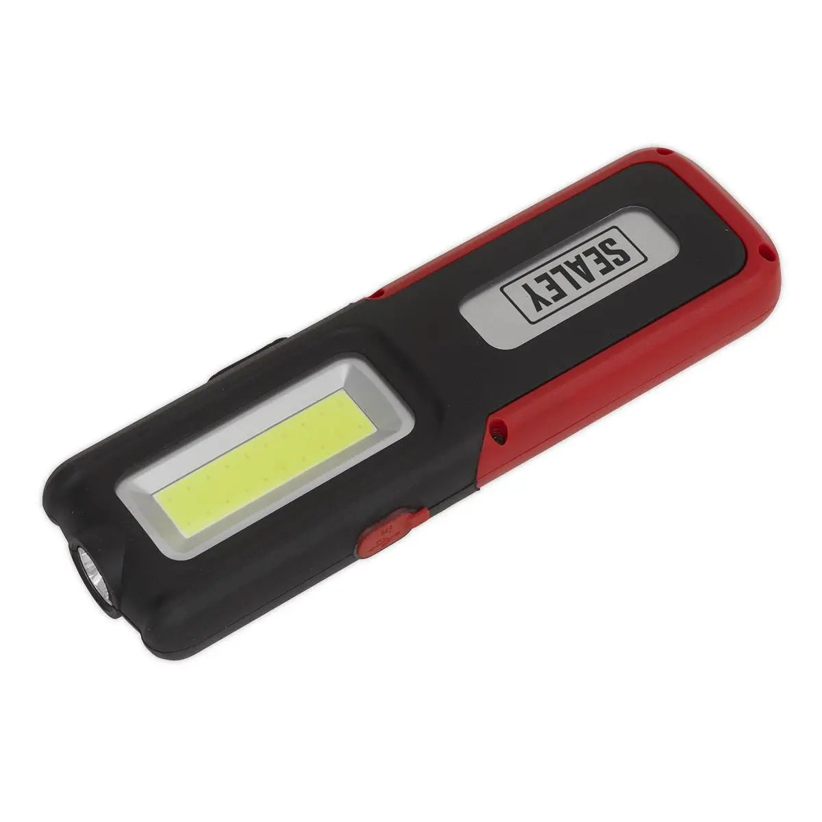Sealey Rechargeable Inspection Light 5W COB & 3W SMD LED with Power Bank - Red 
