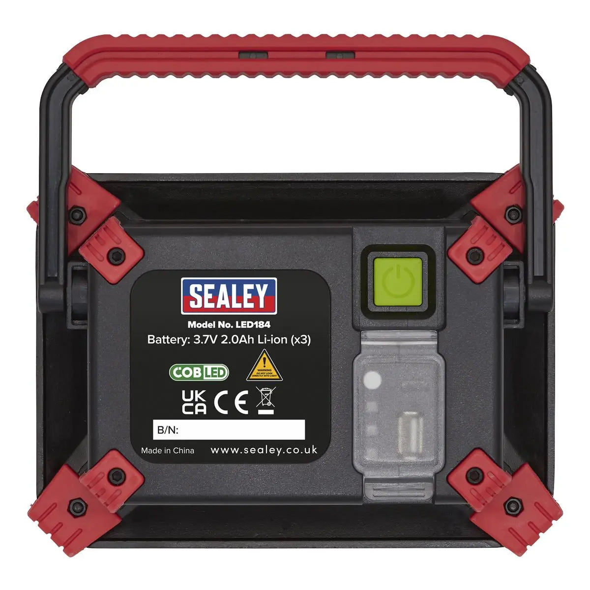 Sealey Rechargeable Portable Floodlight & Power Bank 20W COB LED 