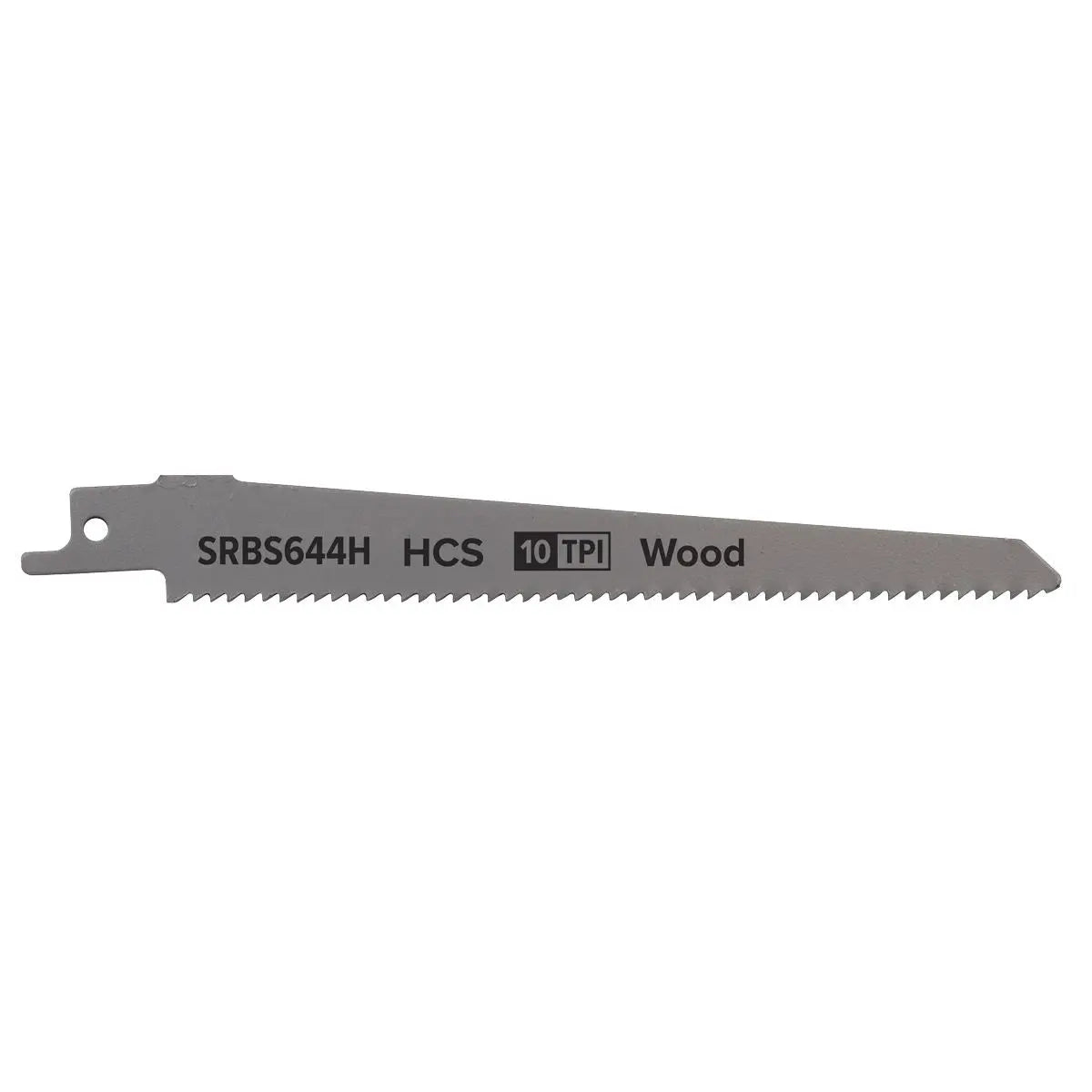 Sealey Reciprocating Saw Blade Clean Wood 150mm 10tpi - Pack of 5 