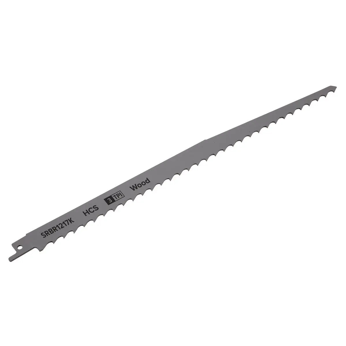 Sealey Reciprocating Saw Blade Pruning & Coarse Wood 300mm 3tpi - Pack of 5 