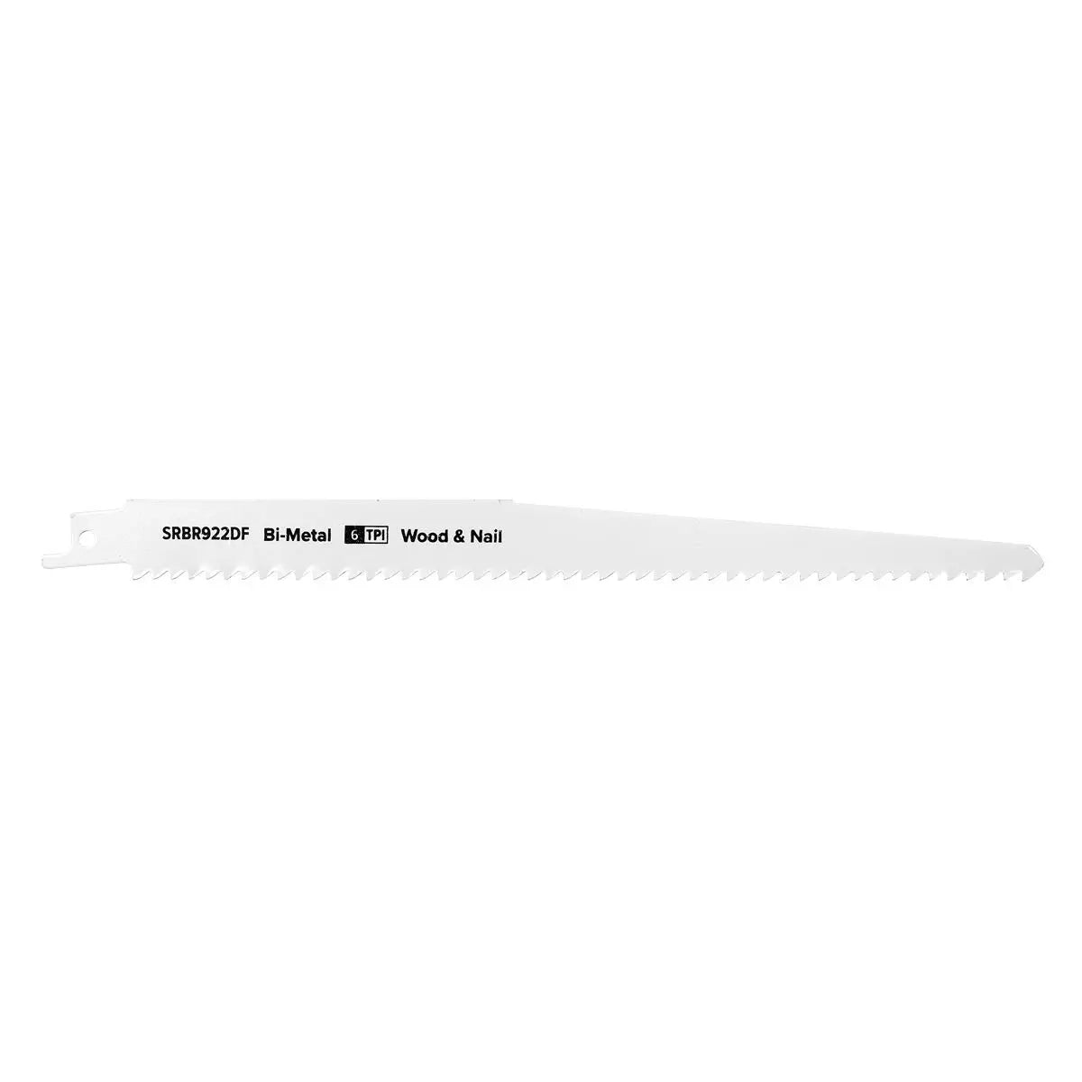 Sealey Reciprocating Saw Blade Wood & Nail 230mm 6tpi - Pack of 5 